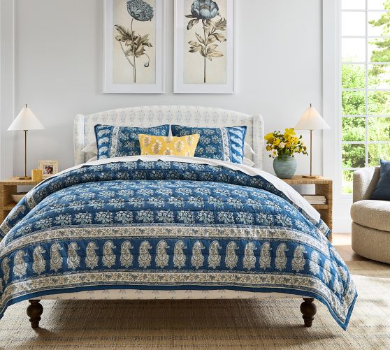Regan Handcrafted Reversible Quilt by Pottery Barn
