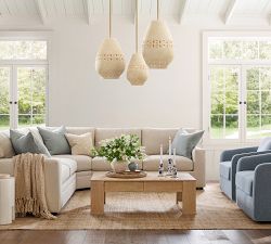 Calla Ceramic Pendant (10"-15")