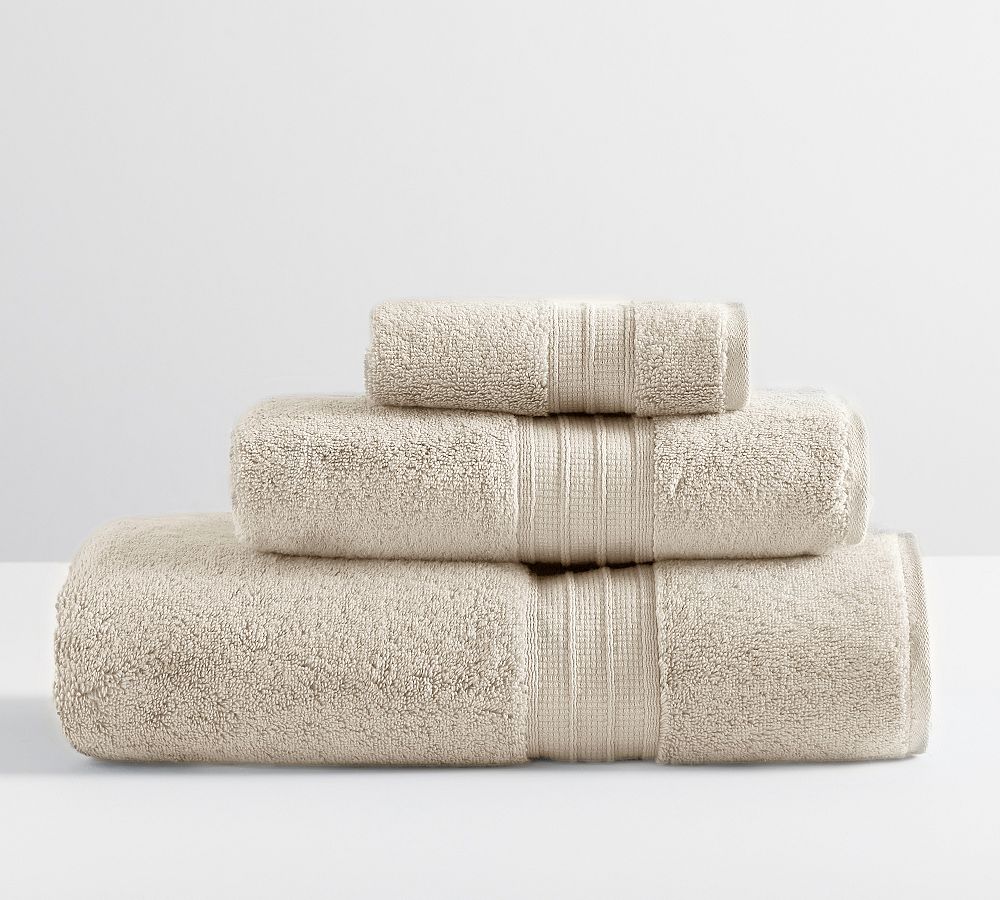 Hydrocotton Quick-Dry Towel - Heathered Oatmeal, Bath