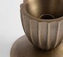Reversible Brass Candle Holder