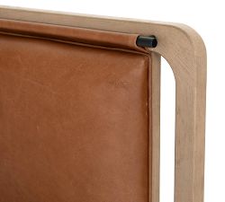 Andes Leather Platform Bed