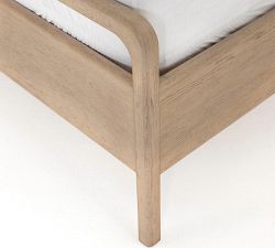 Andes Leather Platform Bed