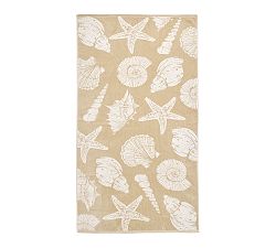 Shell Jacquard Towels