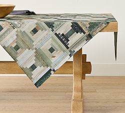 Open Box: Rylan Cotton Table Throw - Green Multi