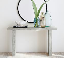 Vaccaro Concrete Console Table (52")