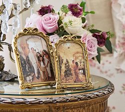 LoveShackFancy Gold Bow Frame