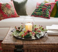 Antiqued Metal Decorative Trays