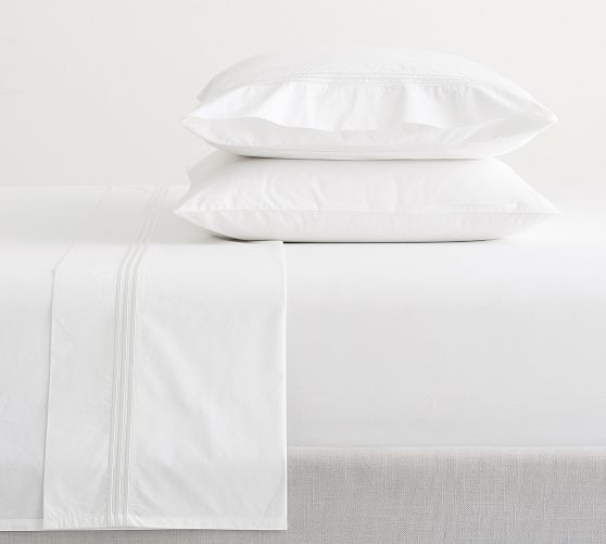 Grand Organic Percale Sheet Set by Pottery Barn