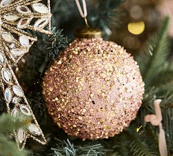 LoveShackFancy Pink Ornaments - Set of 4