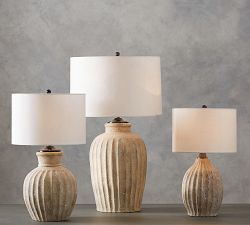 Anders Petite Terra Cotta Table Lamp (21")