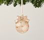 LoveShackFancy Striped Bow Mercury Ornament