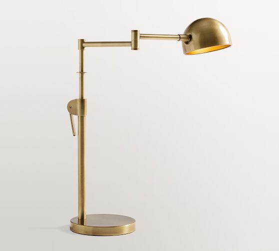 Sherman Metal Dome Articulating Task Table Lamp (22") by Pottery Barn