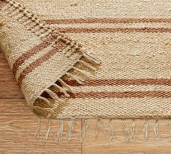 Rory Jute Striped Rug