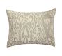 Ikat Jacquard Comforter Sham