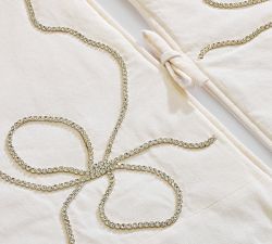 LoveShackFancy Rhinestone Bow Tree Skirt