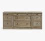 Livingston Media Console with File Cabinets (70'')