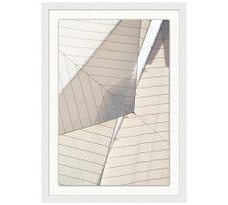 White Sails Framed Print