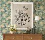 Floral Bouquet on Taupe Framed Print