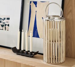 Modern Bronze Centerpiece Candle Holder