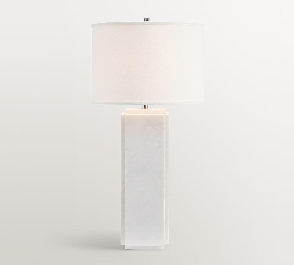 Amara Marble Table Lamp (10"-24") by Pottery Barn