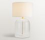 Aria Glass Dome Table Lamp (27")