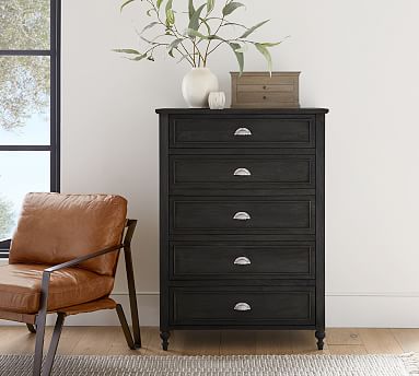 dresser tall Traditional Tower Chest of Drawers Rustic Dresser