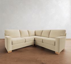Buchanan Modern Square Arm 3-Piece L-Shaped Sectional (93")
