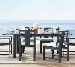 Indio Metal Extendable Outdoor Dining Table (60"-86")