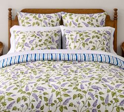 Mark D. Sikes Lilac Fields Reversible Comforter Shams