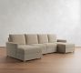Westwood Slim Arm Power Reclining Double Chaise Sectional (136"-160")