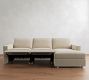 Westwood Square Arm Power Reclining Chaise Sectional (109"-163")