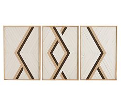 Aleksandra Zee Inlaid Wood Triptych