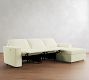 Dream Power Reclining Chaise Sectional (115"-127")