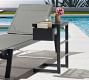 Indio Metal &amp; Mesh Stackable Outdoor Single Chaise Lounge, Set of 2