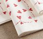 Painted Hearts Cotton/Linen Napkins - Set of 4