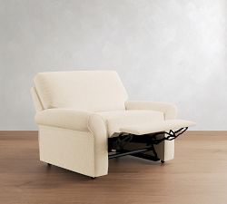 PB Comfort Roll Arm Power Recliner