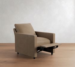 Westwood Slim Arm Leather Recliner