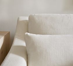 York Slope Arm Deep Seat Slipcovered Sofa (60"-108")