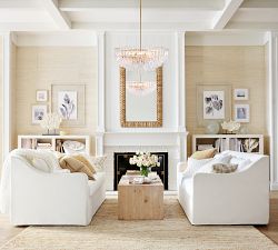 Florence Crystal Round Chandelier (29"-38")