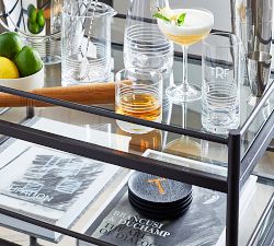 Hugo Metal Bar Cart (29")