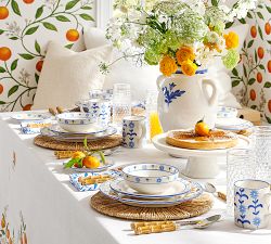 Mark D. Sikes Valencia Vine Soup Bowls - Set of 4