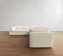 Palmetto 3-Piece L-Shaped Sectional (116")