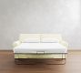 PB Comfort Modern Roll Arm Slipcovered Sleeper Sofa (62"-87")