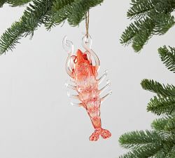 Sparkling Sea Creature Ornaments