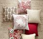 Berry Tree Embroidered Pillow Cover