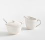 Cambria Stoneware Cream &amp; Sugar Set