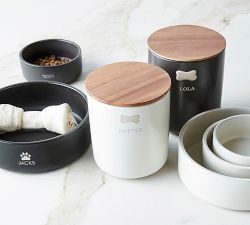 Mason Stoneware Pet Treat Canister