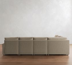 Westwood Slim Arm Power Reclining L-Shaped Chaise Sectional (148"-160")