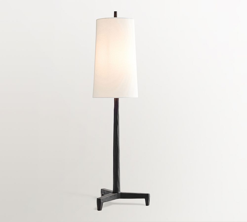 Fallon Forged-Iron Table Lamp (32") by Pottery Barn