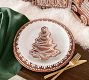 Gingerbread Stoneware Charger Plates - Set of 4